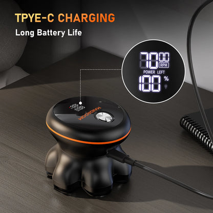 7D Head Shavers for Bald Men Wet/Dry Electric Shaver Hair Trimmer USB Rechargeable LED Display Waterproof Beard Trimmer